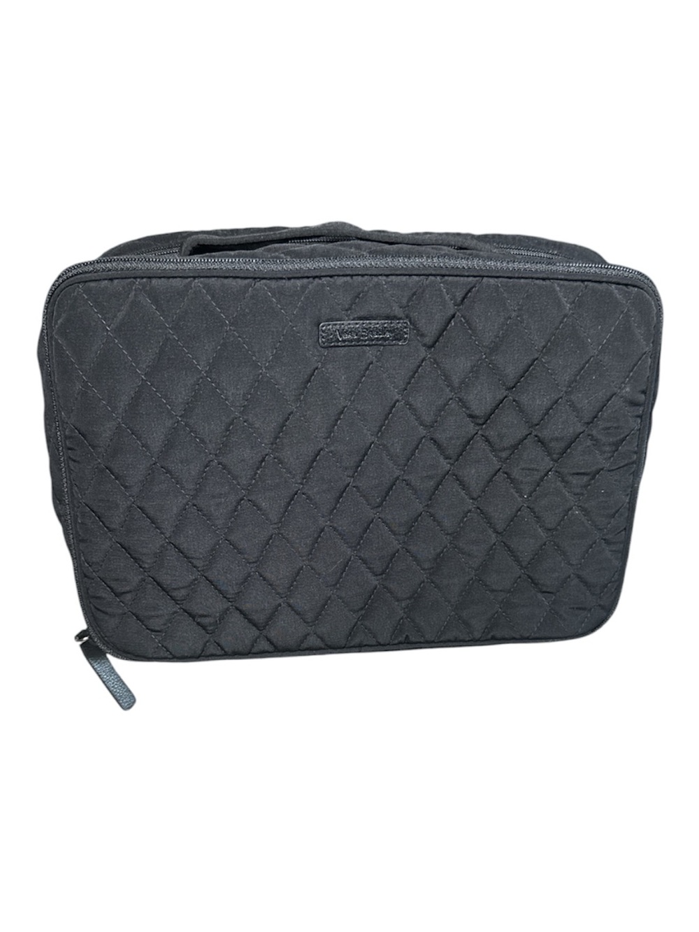 Vera Bradley Black Quilted Toiletry Case